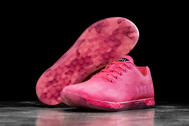 Pink Nobull Neon Camo Women's Trainers | CA W2102N